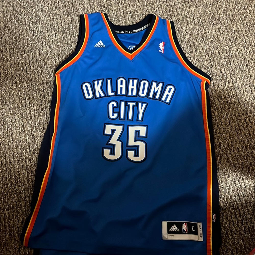 Adidas Kevin Durant OKC Thunder jersey